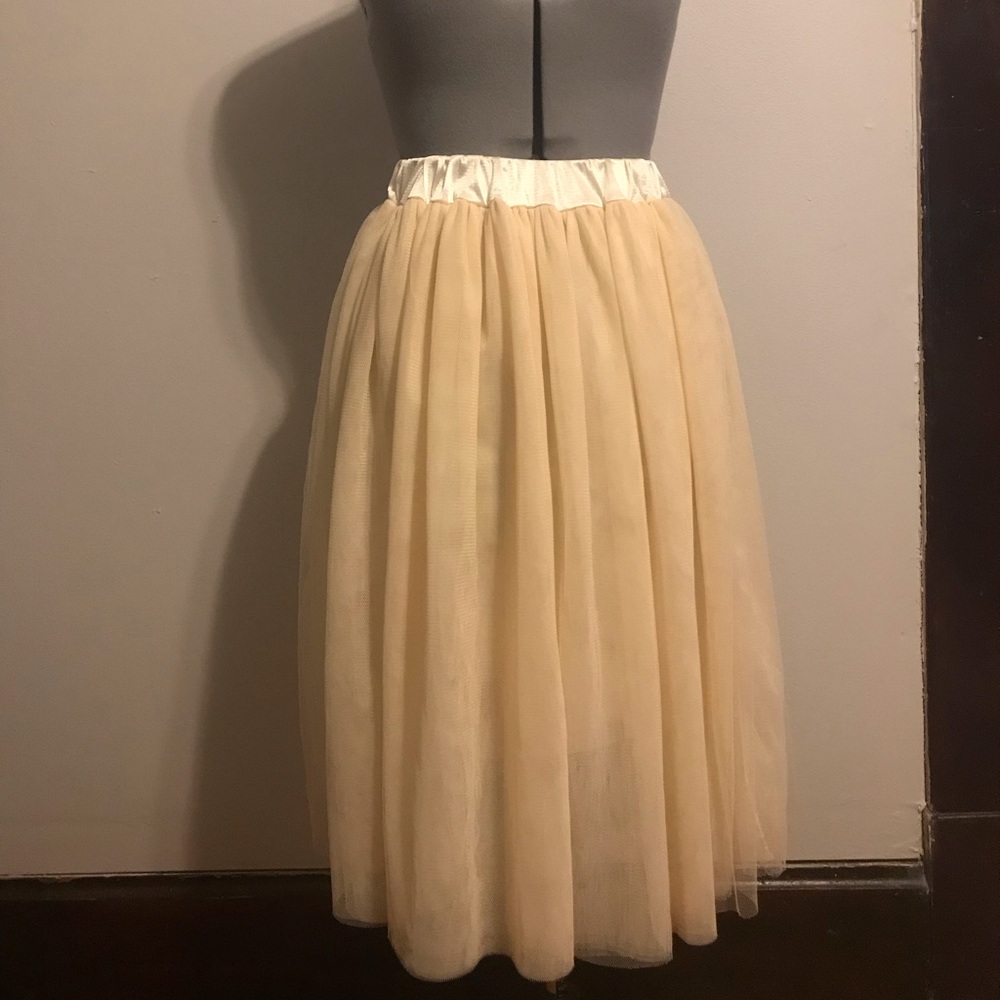 Tool tutu skirt or a light petticoat!